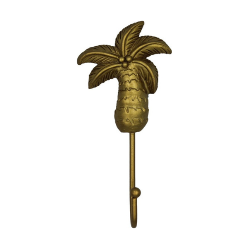 Housevitamin Gouden Palmboom Wandhaak