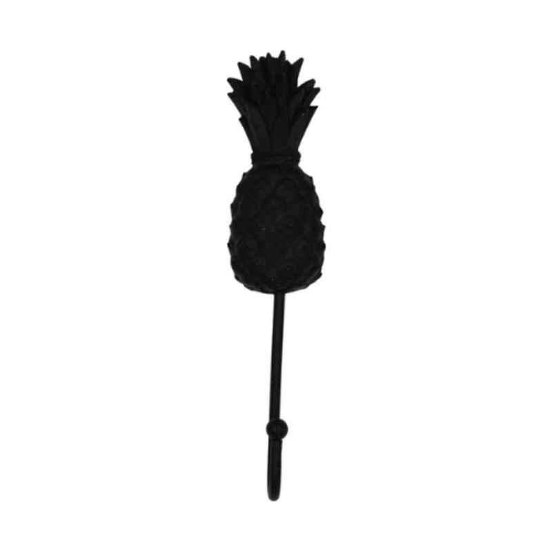 Housevitamin Black Pineapple Wall Hook