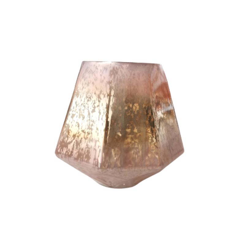 MANSION Atmosphere Mercury Glass Jewel Pink Gold
