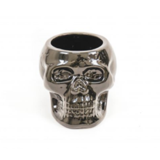 Housevitamin Black Skull Flower Pot