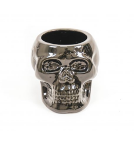 Housevitamin Black Skull Flower Pot