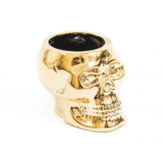 Housevitamin Golden Skull Flower Pot