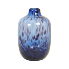 Light & Living DAKAR Vaas Blauw-Zwart