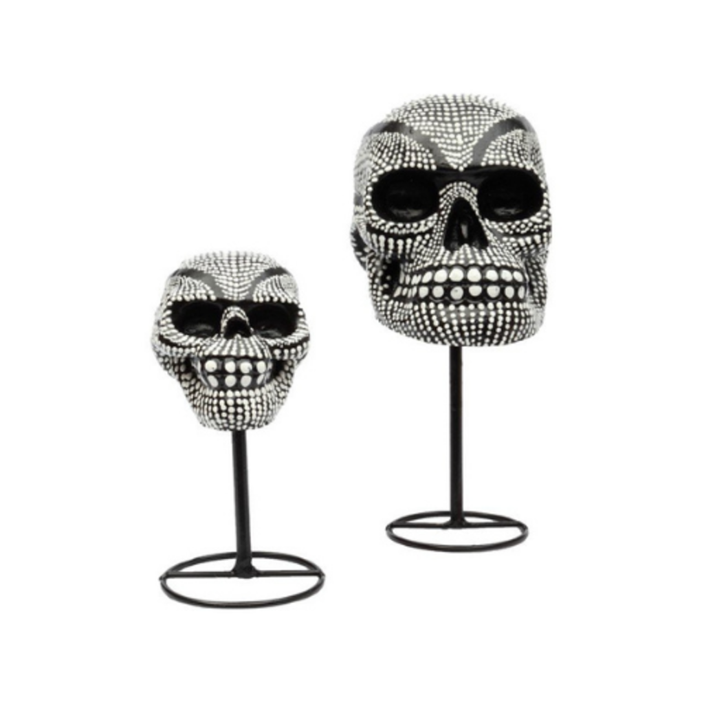 Bazar Bizar Mexican Sugar Skull on stand