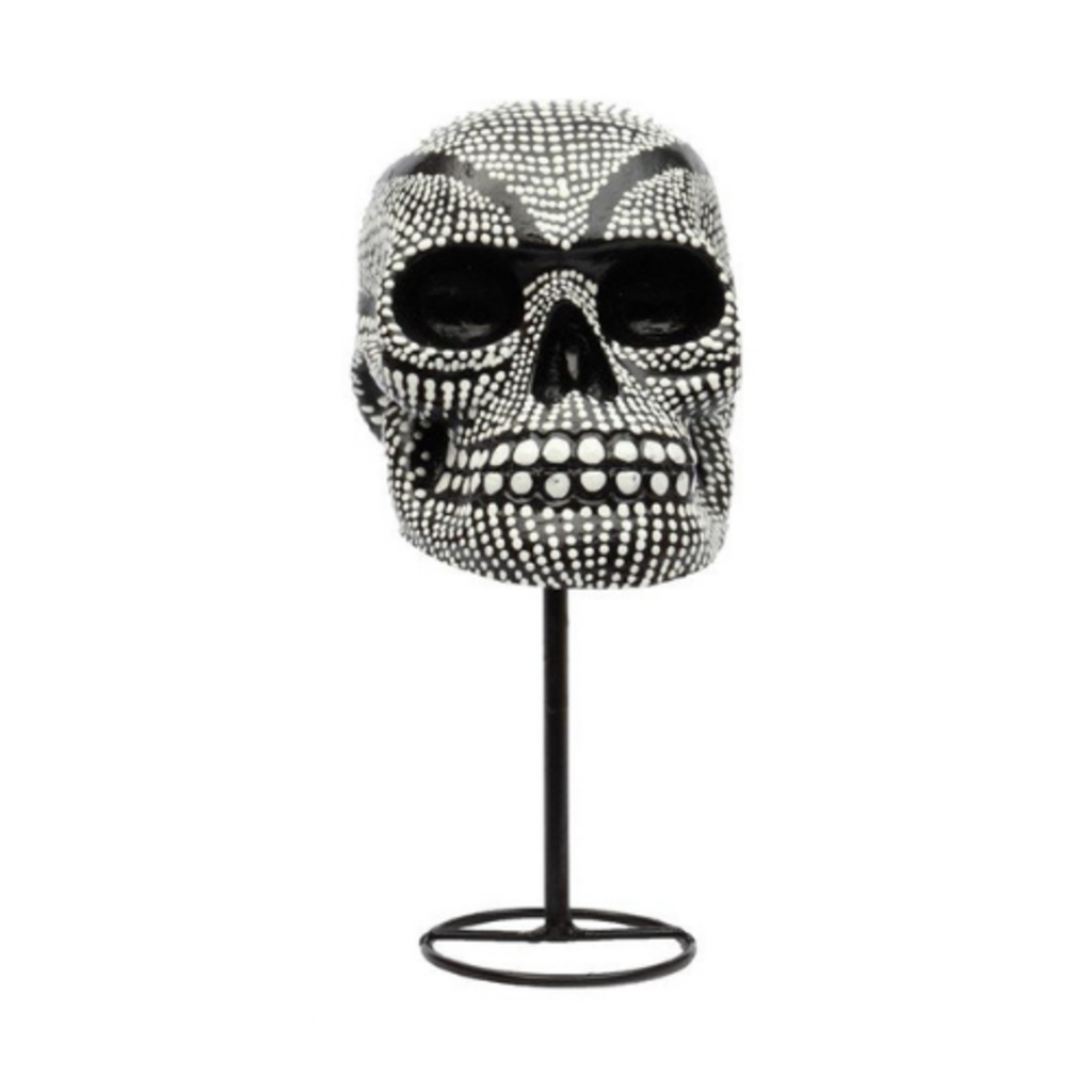 Bazar Bizar Mexican Sugar Skull op standaard