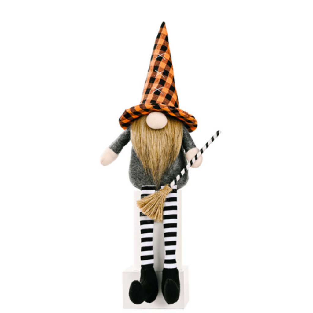 Decor Shop Halloween Gnome Witch