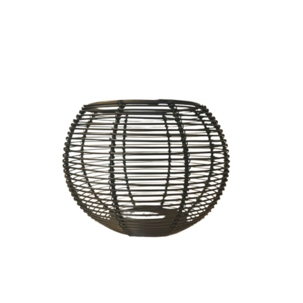 Bob Bijzondere Binnenhuisaccessoires Tealight Holder Black Metal