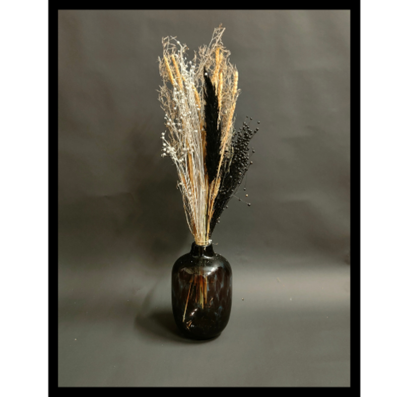 Dijk Natural Collection Dryflower Bouquet Multi Black