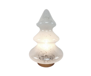 Glazen Kerstboom Wit met LED | Decor-Shop.nl - Decor Shop