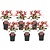 Photinia fraseri 'Red Robin' - Set of 6 - Evergreen - ø17cm - Height 30-40cm