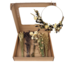 DIY Box Ring corona decorativa - creativa - hazlo tú mismo - marrón/dorado