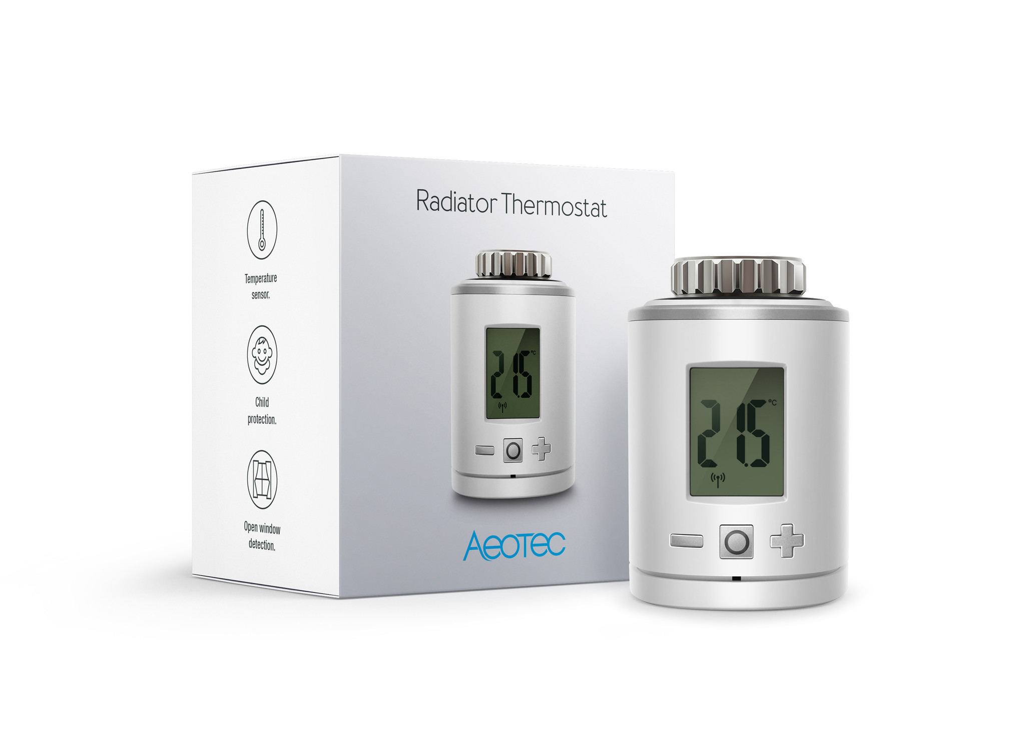 Aeotec Slimme Radiator Thermostaat Z-Wave Plus