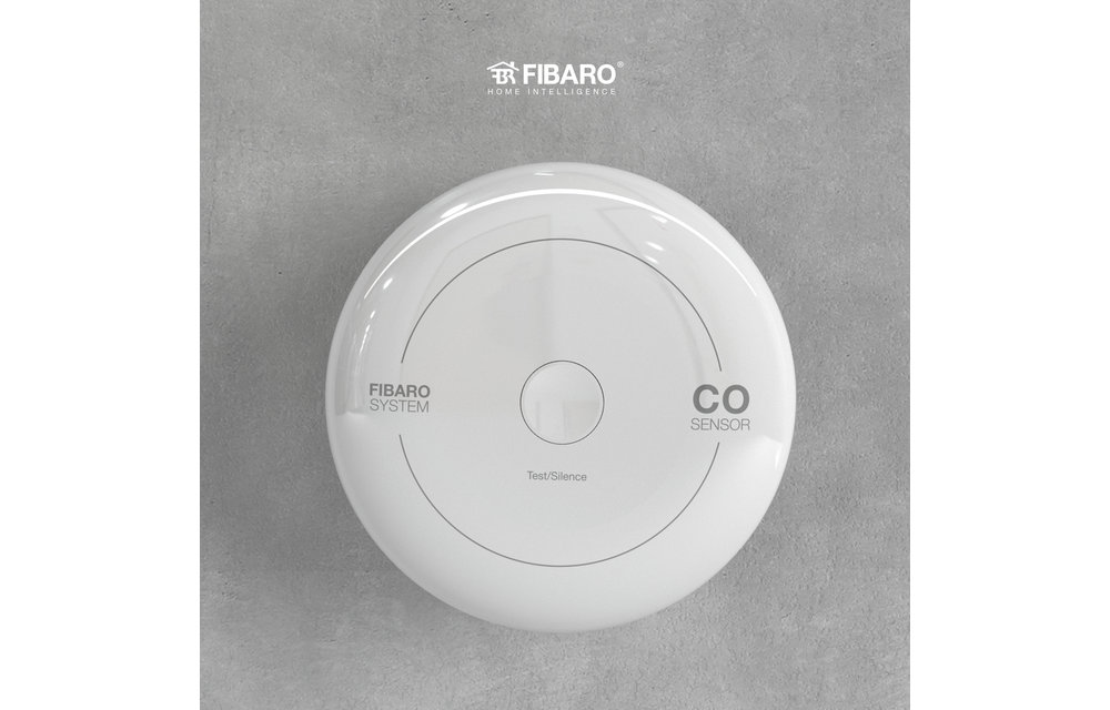 FIBARO Slimme CO/koolmonoxide melder
