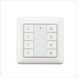 Heatit Heatit Wandzender 8-knops Z-Wave Plus Wit Heatit Heatit Wandzender 8-knops Z-Wave Plus Wit