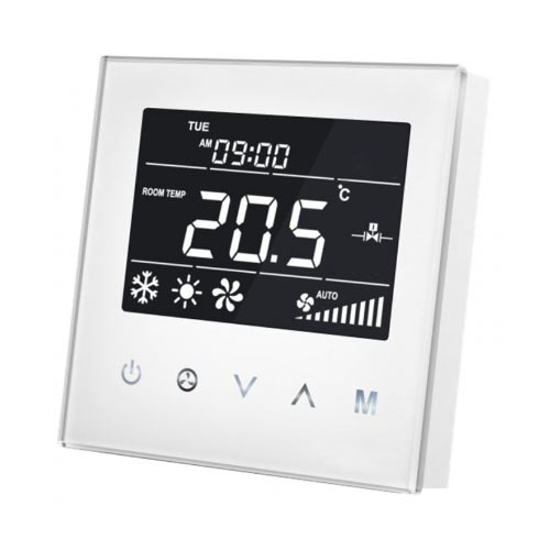Afbeelding van MCO Home Thermostaat voor 2-pijps ventilator - Wit
