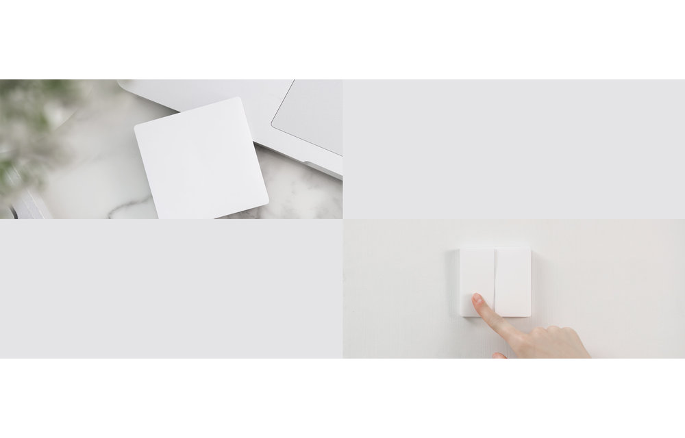 Aqara Draadloze Wandschakelaar 1 Knop Zigbee