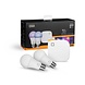 AduroSmart AduroSmart ERIA® Startpakket E27 Lampen - Dimbaar en Instelbaar Wit en Gekleurd Licht - Inclusief Zigbee Bridge AduroSmart AduroSmart ERIA® Startpakket E27 Lampen - Dimbaar en Instelbaar Wit en Gekleurd Licht - Inclusief Zigbee Bridge