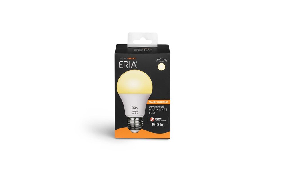 AduroSmart ERIA® E27 lamp Warm white - 2700K - warm wit licht - Zigbee Smart Lamp - werkt met o.a. Adurosmart, Hue en Google Home