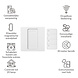 AduroSmart AduroSmart ERIA® Zigbee draadloze scene schakelaar - werkt met AduroSmart en IFTTT AduroSmart AduroSmart ERIA® Zigbee draadloze scene schakelaar - werkt met AduroSmart en IFTTT