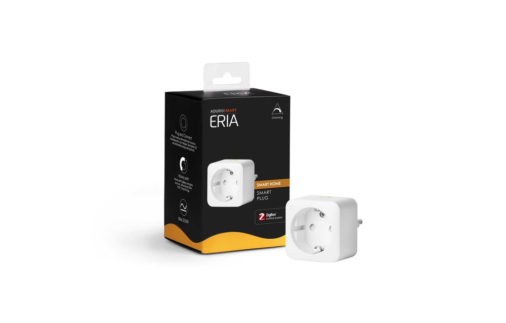 AduroSmart ERIA Smart Plug Dimbare stekker Zigbee 3.0 - Werkt met Adurosmart, Hue en Smartthings