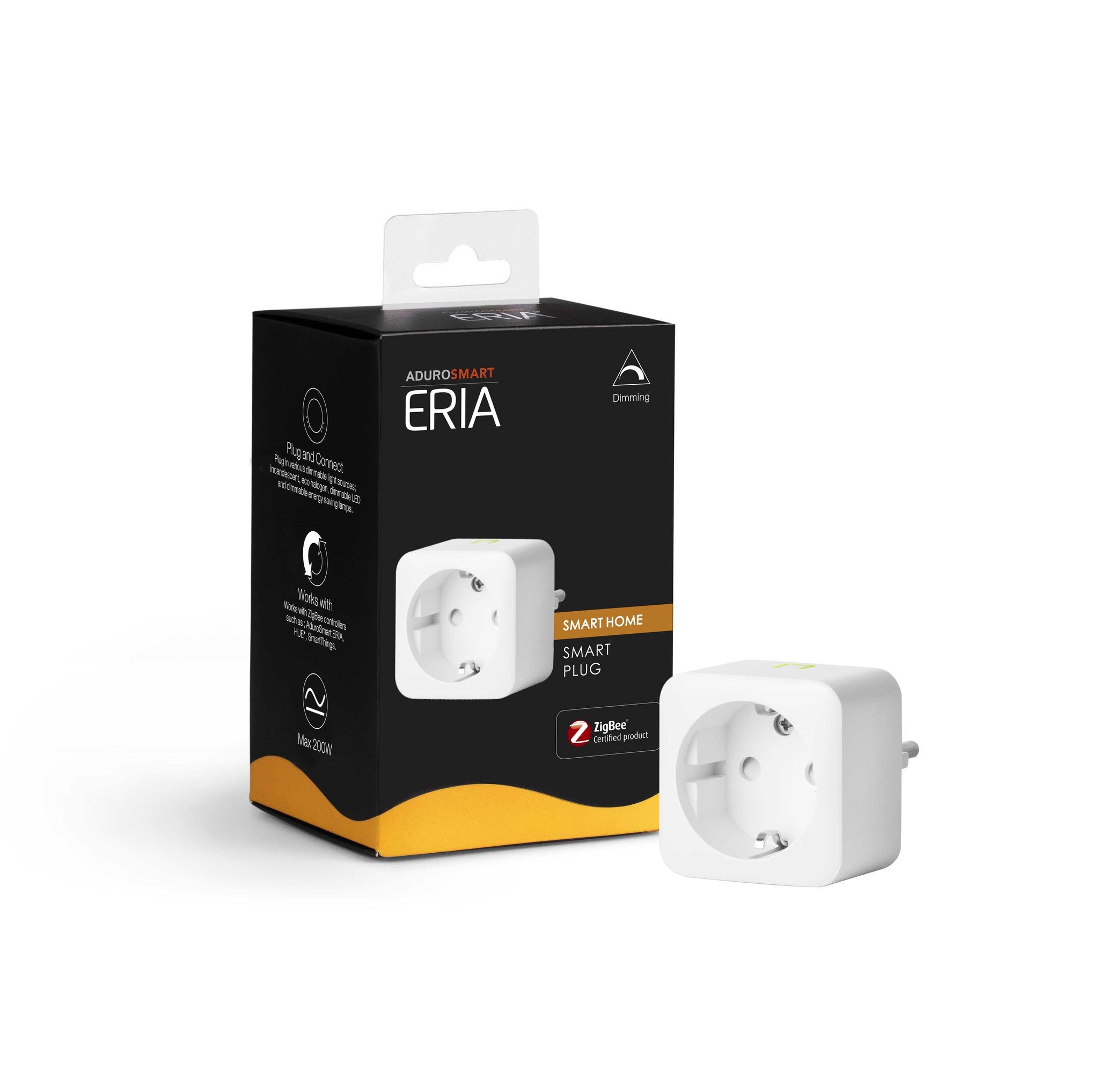 AduroSmart ERIA Smart Plug Dimbare stekker Zigbee 3.0 - Werkt met Adurosmart, Hue en Smartthings