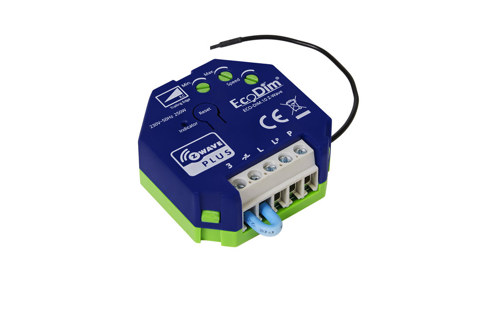 EcoDim ECO-DIM.10 Z-Wave led dimmer module 250W
