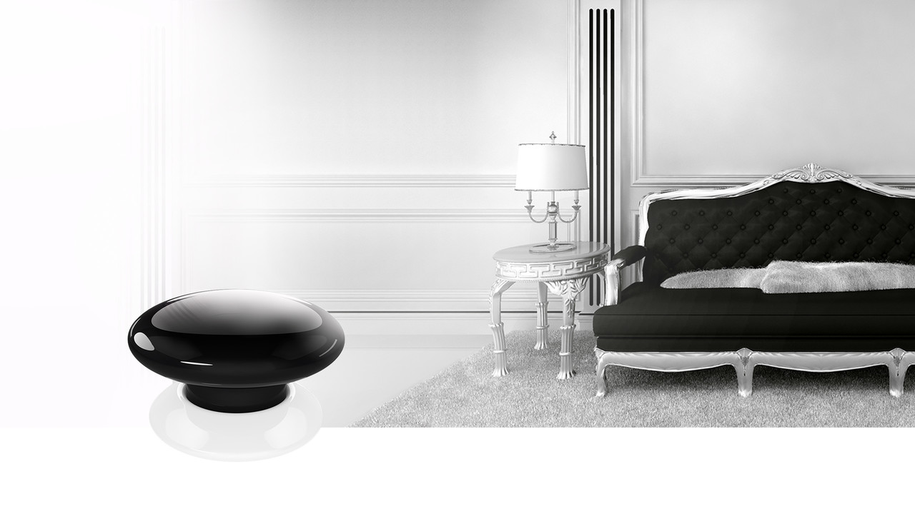 FIBARO FIBARO The Button - Zwart - Z-Wave Plus FIBARO FIBARO The Button - Zwart - Z-Wave Plus
