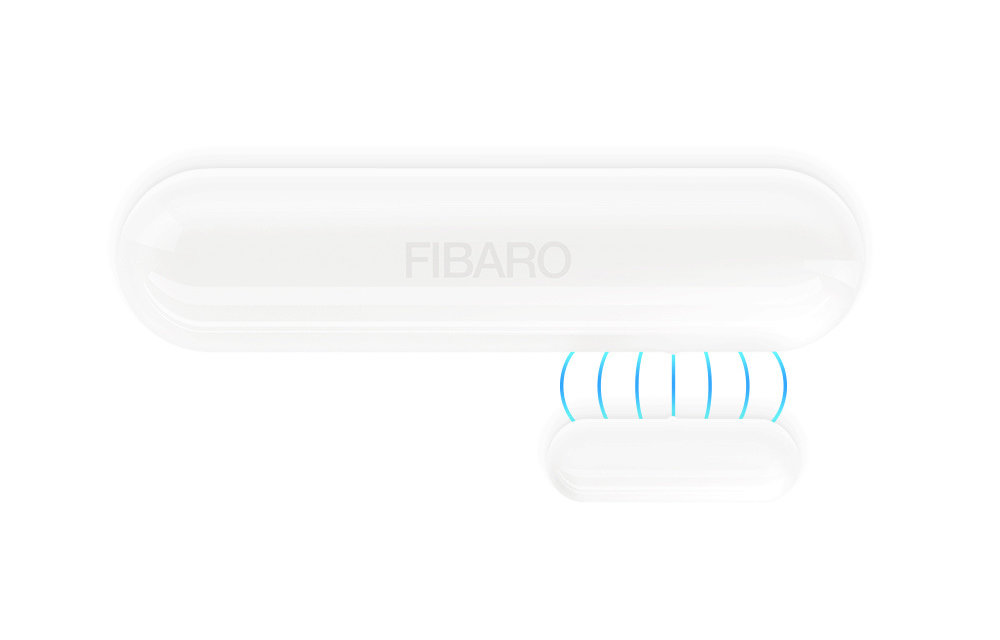FIBARO Door/Window Sensor 2 - Wit - Apple Homekit