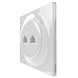 FIBARO FIBARO Walli N Ethernet Outlet - Wit FIBARO FIBARO Walli N Ethernet Outlet - Wit
