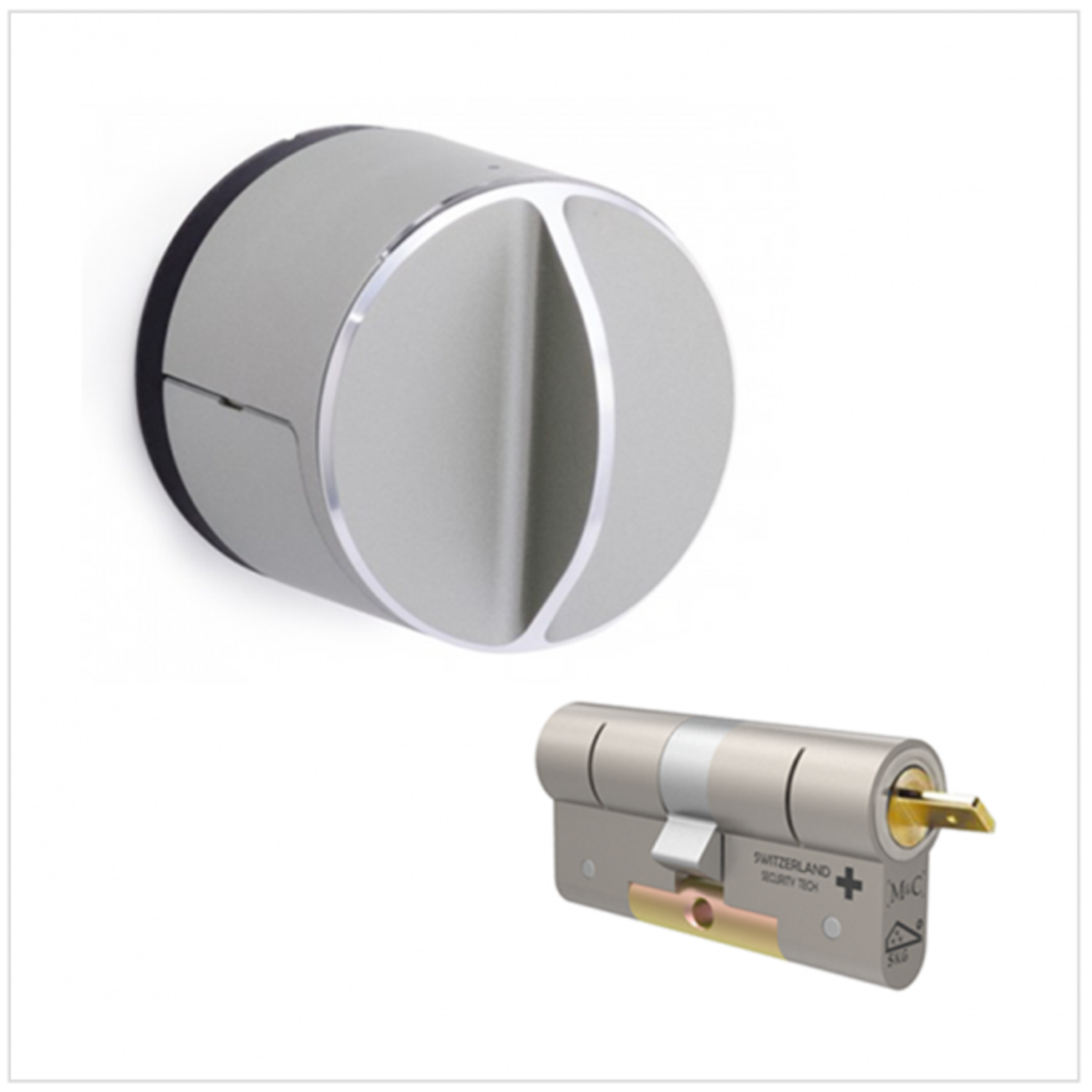 Danalock V3 (slim deurslot) met Adjustable MC cilinder -