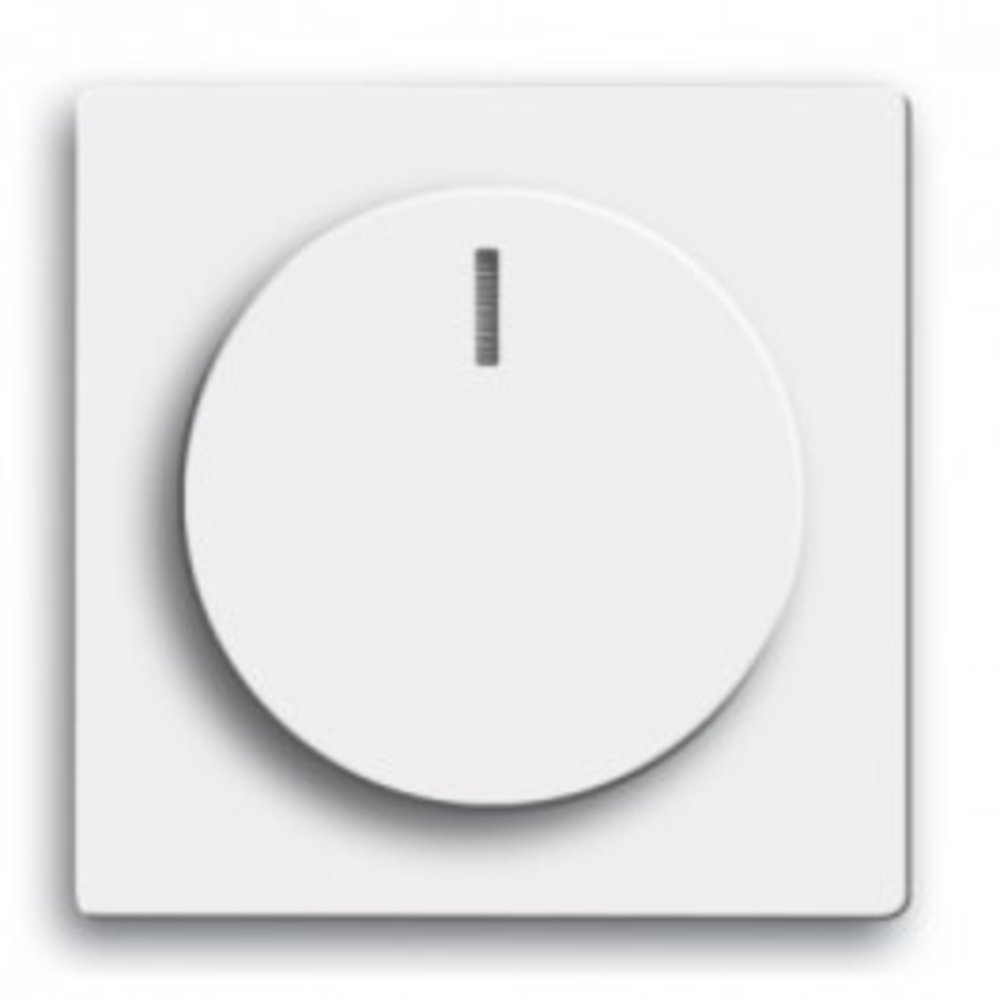 Busch Jaeger Busch Jaeger Future Linear draaiknop dimmer Studiowit 6540-84-102 Busch Jaeger Busch Jaeger Future Linear draaiknop dimmer Studiowit 6540-84-102