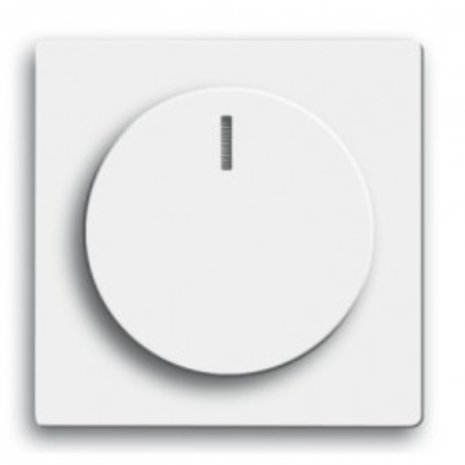 Busch Jaeger Busch Jaeger Future Linear draaiknop dimmer Studiowit 6540-84-102 Busch Jaeger Busch Jaeger Future Linear draaiknop dimmer Studiowit 6540-84-102