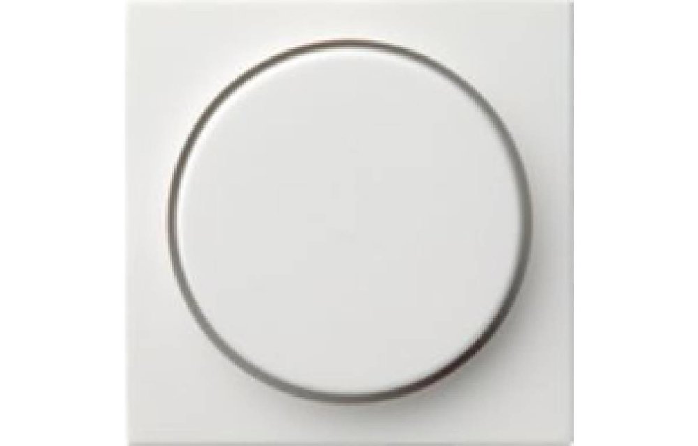GIRA Draaiknop dimmer Zuiver wit (hagelwit) 065003