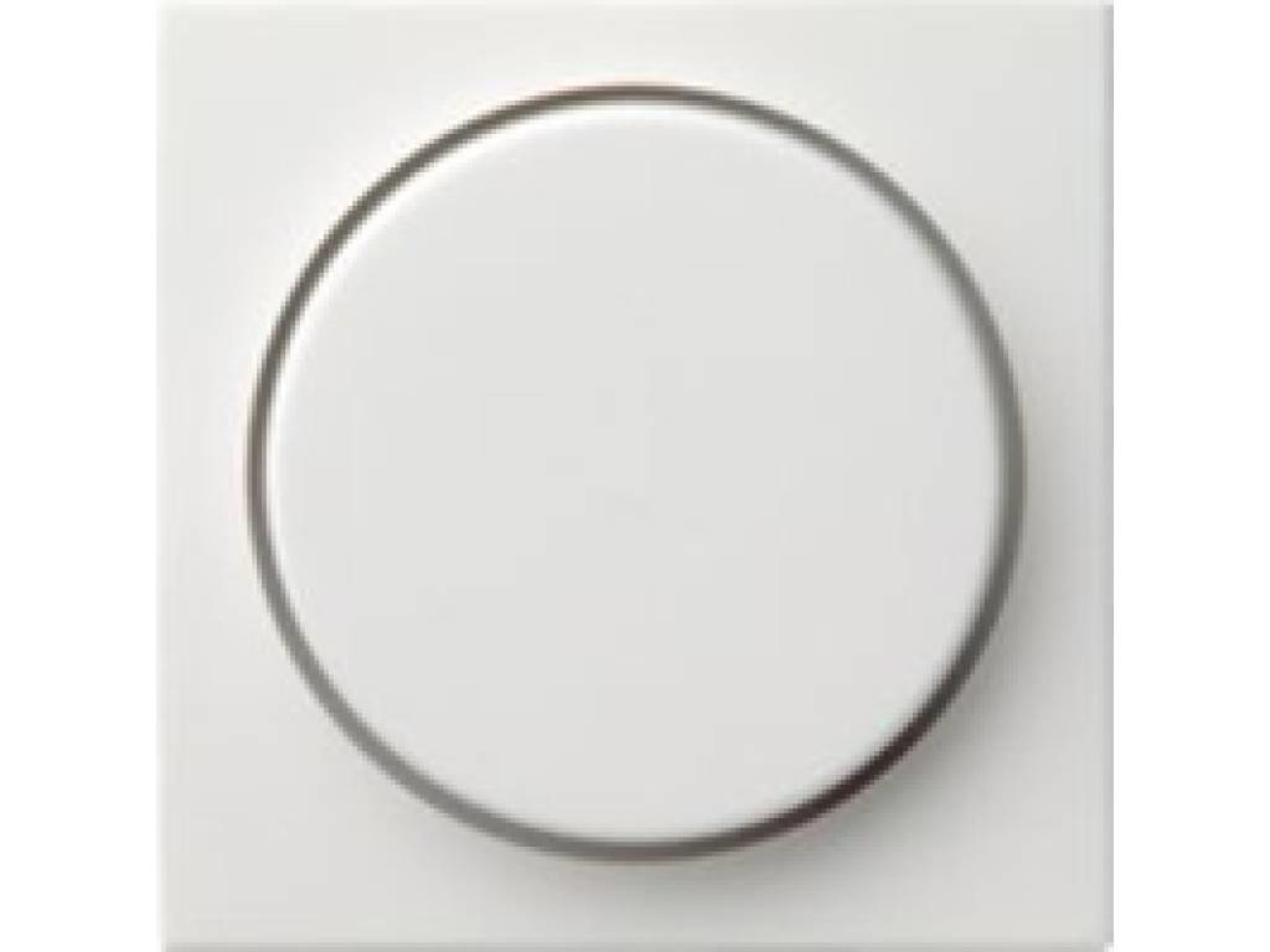 GIRA Draaiknop Dimmer Zuiver Wit 065003 SlimmeDingen.nl