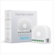 Aeotec Aeotec Dual Nano Switch met Stroommeting Z-Wave Plus Aeotec Aeotec Dual Nano Switch met Stroommeting Z-Wave Plus