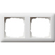 GIRA GIRA Afdekraam 2-voudig Zuiver wit (hagelwit) MAT 021204 GIRA GIRA Afdekraam 2-voudig Zuiver wit (hagelwit) MAT 021204