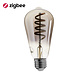 EcoDim EcoDim Zigbee led filament lamp dimbaar E27, edison ST64, Smokey 1800K-5000K EcoDim EcoDim Zigbee led filament lamp dimbaar E27, edison ST64, Smokey 1800K-5000K