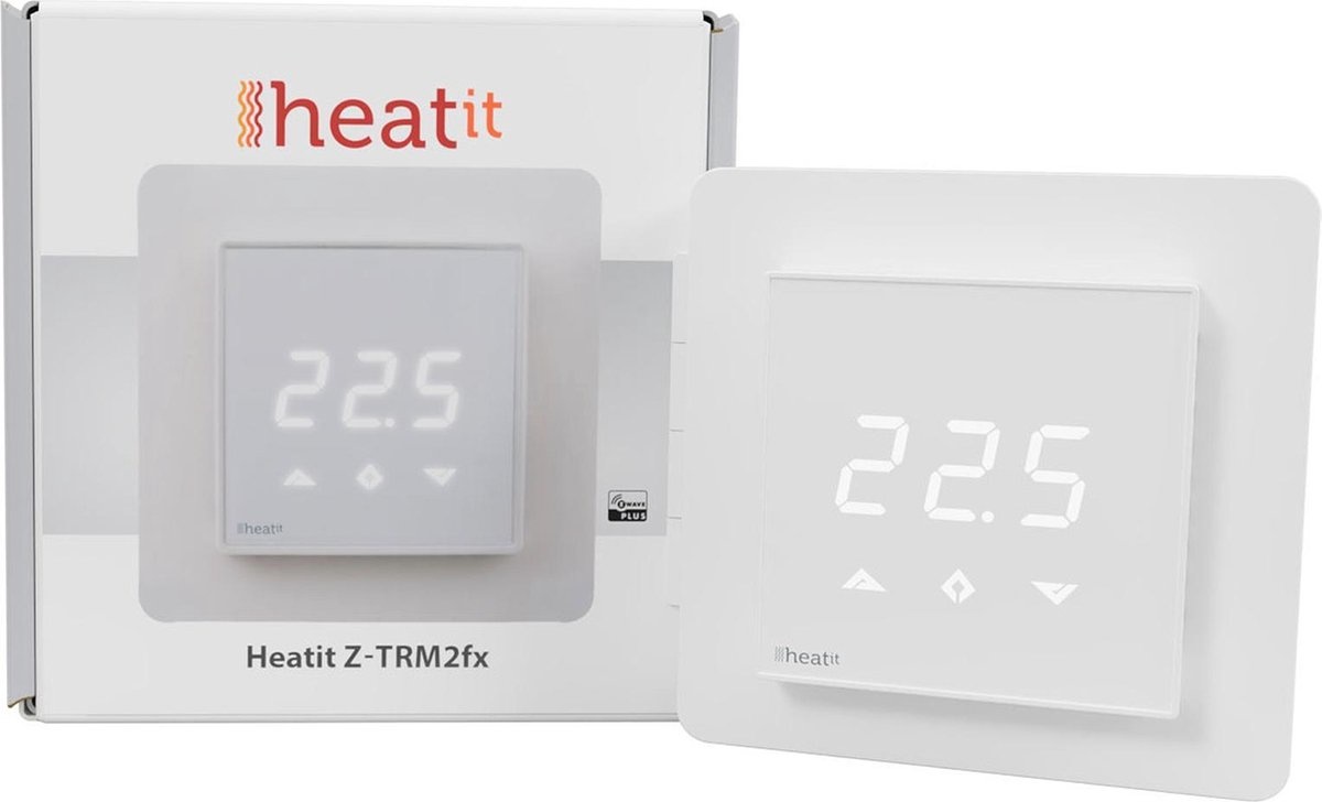 Heatit Z-TRM2fx Z-Wave thermostaat 2900W