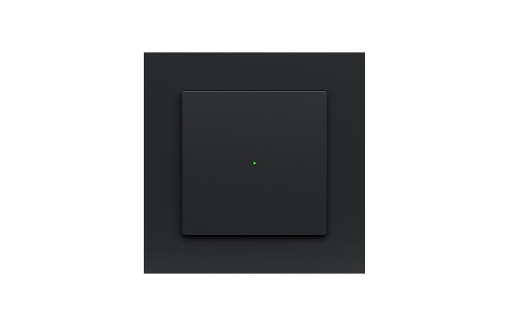 Heatit Z-Push Wall Controller - Zwart