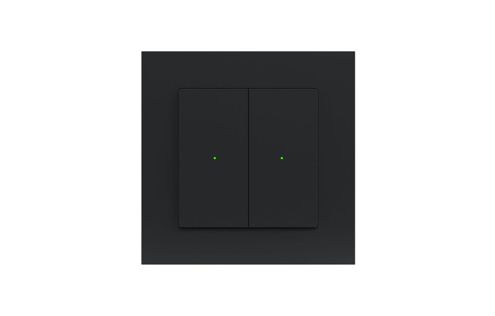 Heatit Z-Push Wall Controller - Zwart