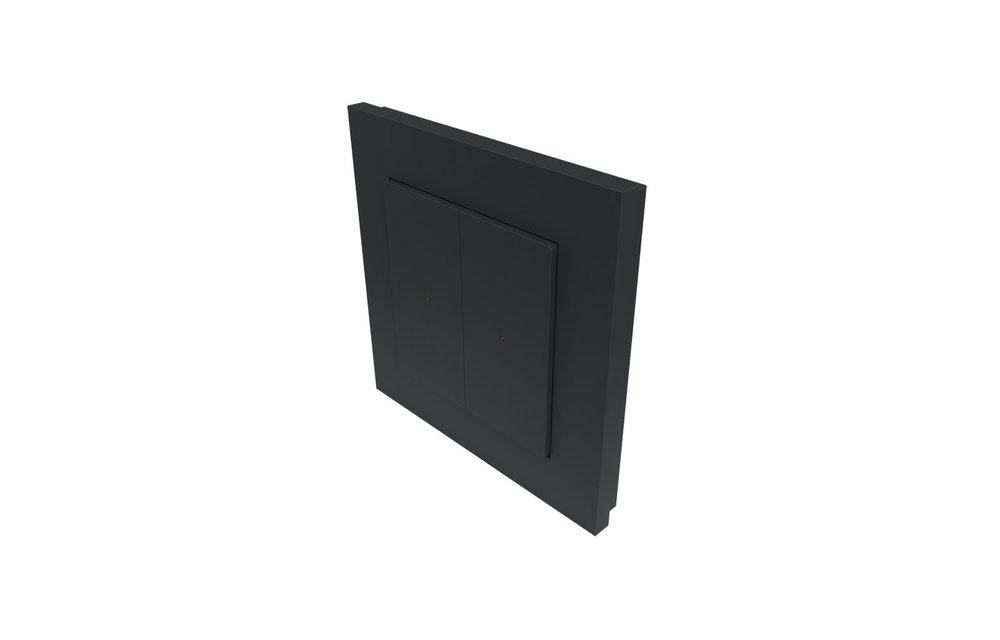 Heatit Z-Push Wall Controller - Zwart