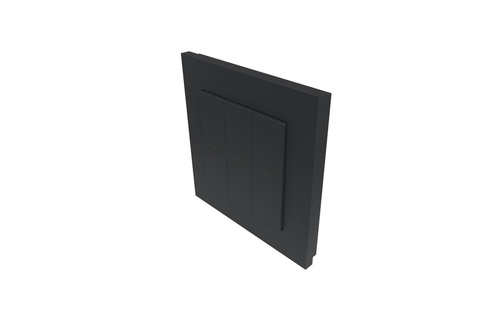 Heatit Z-Push Wall Controller - Zwart