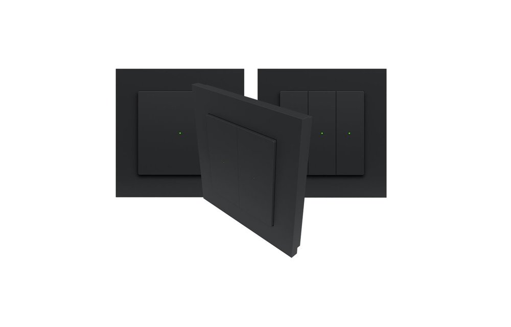 Heatit Z-Push Wall Controller - Zwart