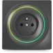 FIBARO FIBARO Walli Outlet Antraciet - Slimme stekker met energie meting - Type E - BE versie FIBARO FIBARO Walli Outlet Antraciet - Slimme stekker met energie meting - Type E - BE versie