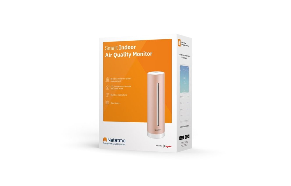 Netatmo Slimme Indoor Luchtkwaliteit monitor