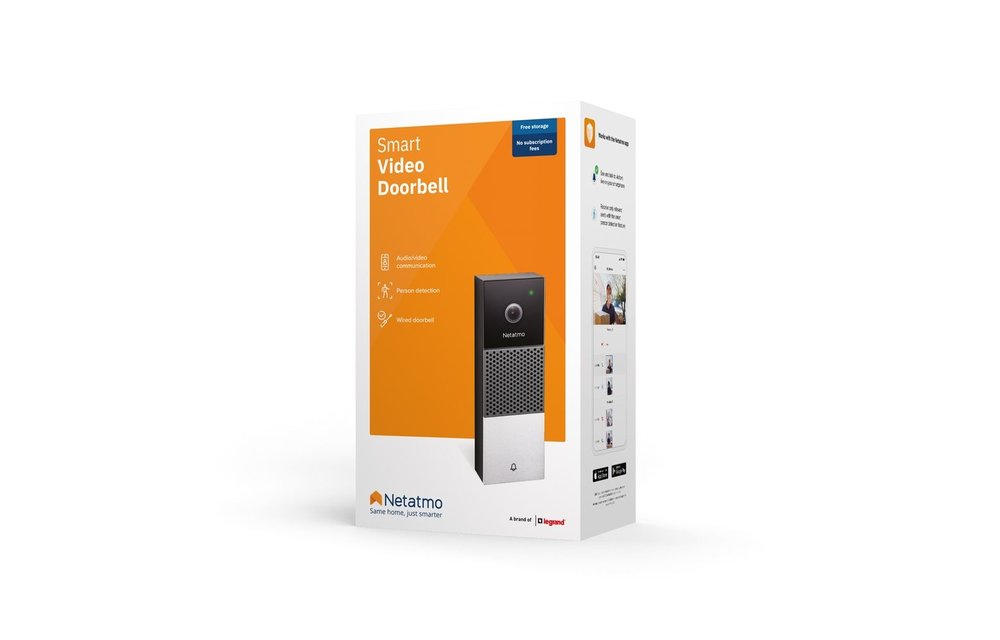 Netatmo Slimme Videodeurbel