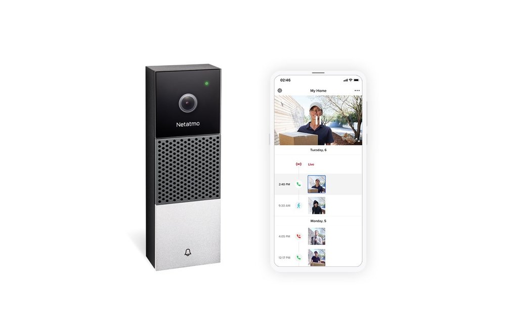 Netatmo Slimme Videodeurbel