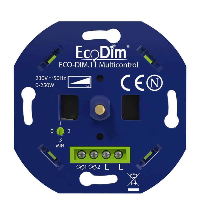 EcoDim.11 Multicontrol led dimmer 0-250W (RC)