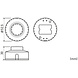 digitalSTROM digitalSTROM voetdimmer met snoer GE-SDM200-CS digitalSTROM digitalSTROM voetdimmer met snoer GE-SDM200-CS