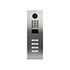 DoorBird Doorbird IP Video Door Station D2104V, stainless steel V2A, brushed, 2 call button DoorBird Doorbird IP Video Door Station D2104V, stainless steel V2A, brushed, 2 call button